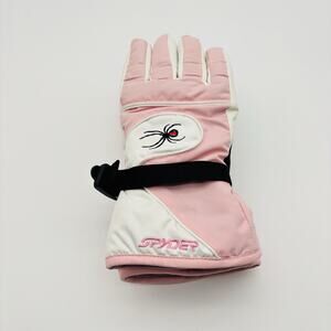 SPYDER Insulated Winter Gloves Women’s Size L/XL Pink. Very Nice Condition.